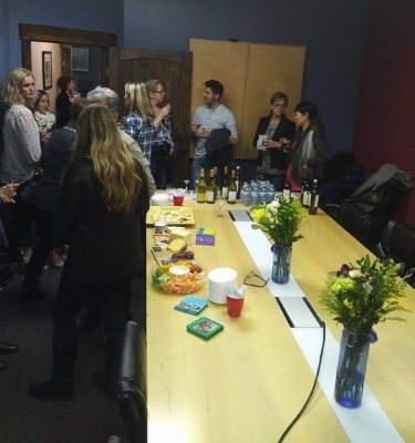 boardroom in use